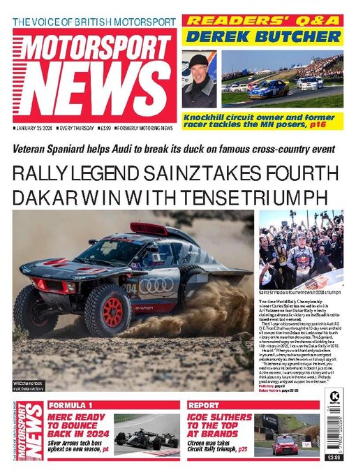 Title details for Motorsport News by Kelsey Publishing Ltd - Available